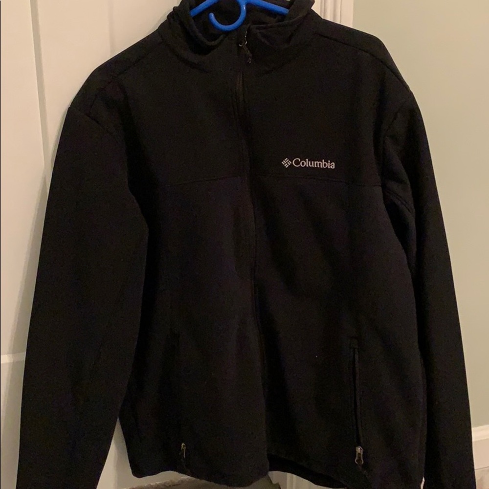 Columbia Fleece/Nylon Heavy Jacket.  Size L